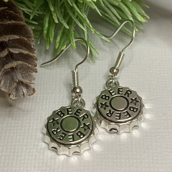 Beer Earring, Alcohol Earring, Drink Earring, St. Patrick's Day, Cinco De Mayo - Picture 6 of 9